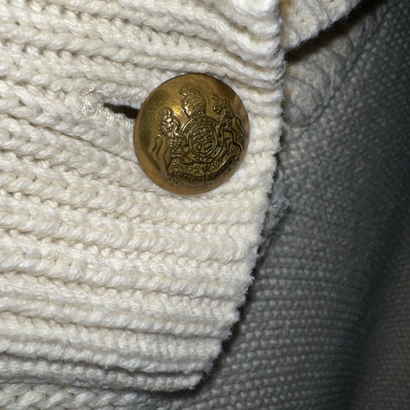 Ralph Lauren, beige cardigan - Picture 5 of 9